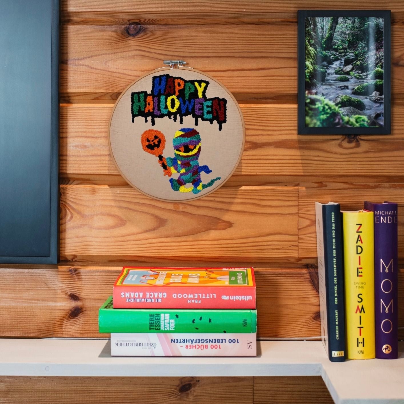 Punch Needle DIY Komplett-Set "Happy Helloween"