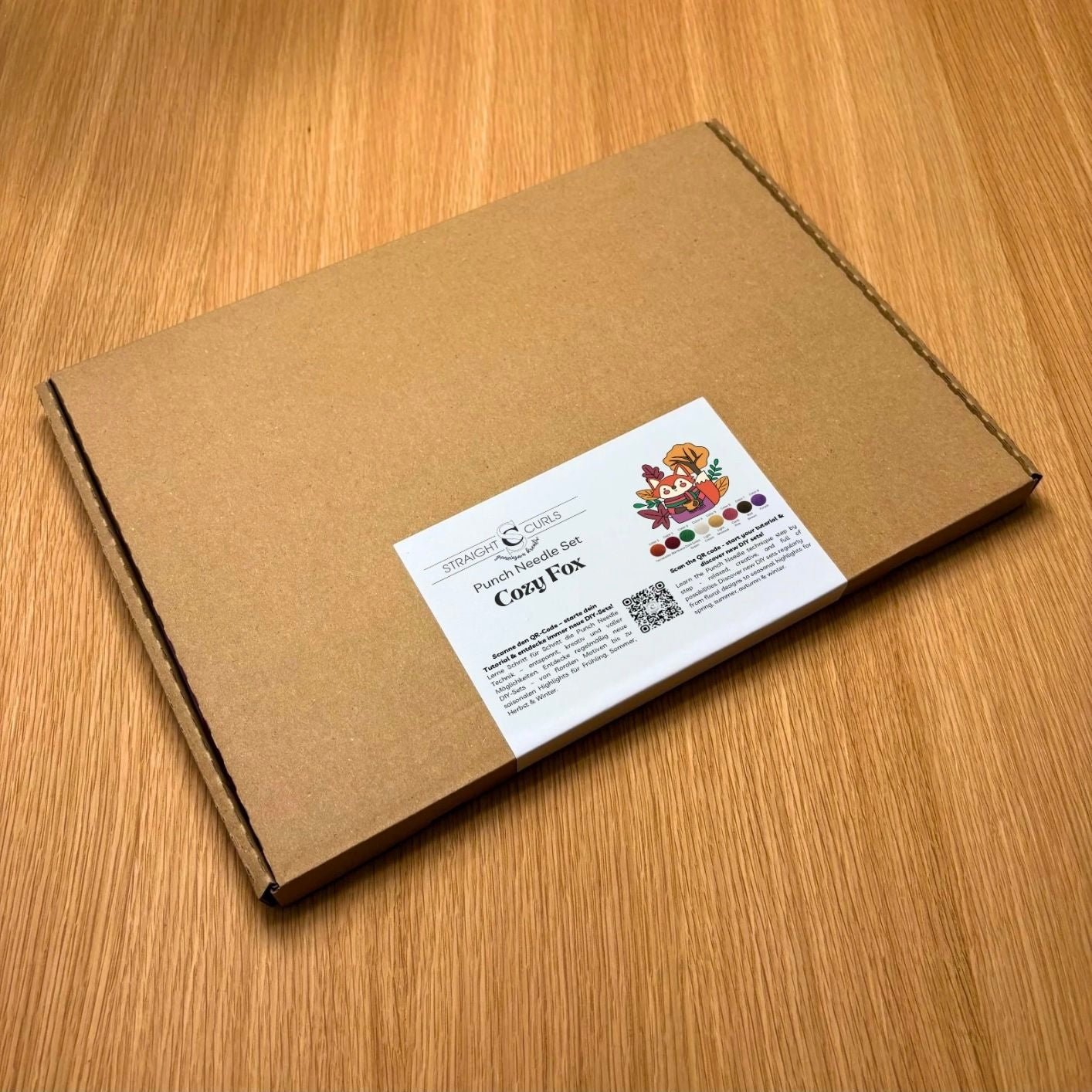 Punch Needle DIY Komplett-Set "Cozy Fox"