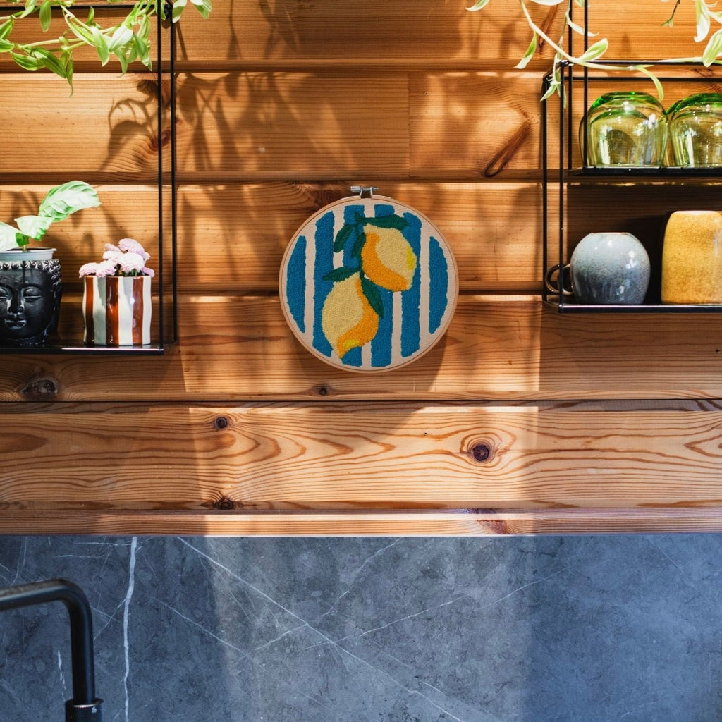 Punch Needle DIY Komplett-Set "Limoncello"