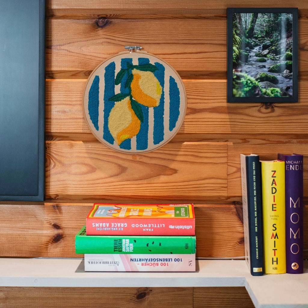 Punch Needle DIY Komplett-Set "Limoncello"