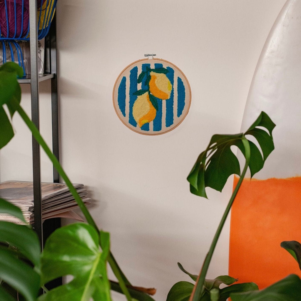 Punch Needle DIY Komplett-Set "Limoncello"