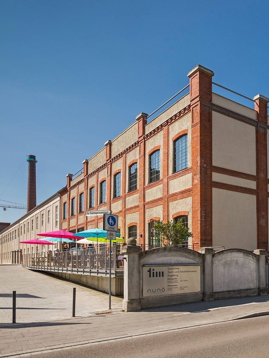 staatliches Textil- und Industriemuseum Augsburg Außenansicht