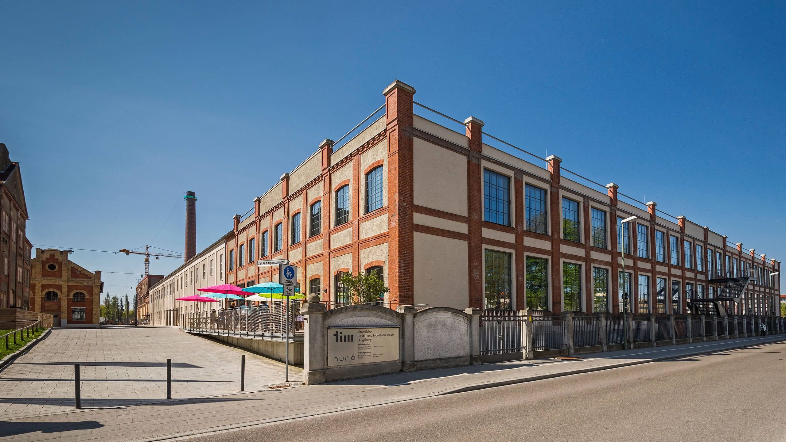 staatliches Textil- und Industriemuseum Augsburg Außenansicht